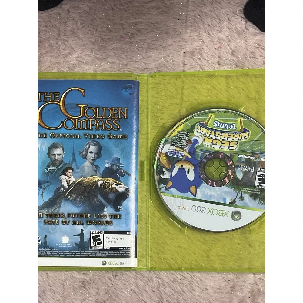 Sega Superstars Tennis‎ Xbox 360 Video Game Sonic The Hedgehog